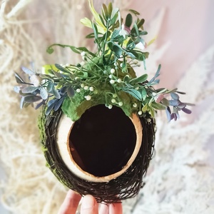 Madáretető gömb odú házikó - otthon & életmód - ház & kert - madáretető & itató - Meska.hu