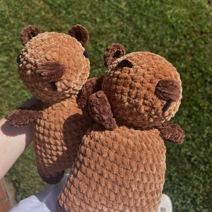 Capybara - játék & sport - plüssállat & játékfigura - malac - Meska.hu