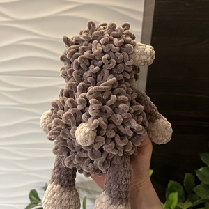 Horgolt bari - játék & sport - plüssállat & játékfigura - plüss bárány - Meska.hu