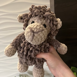 Horgolt bari - játék & sport - plüssállat & játékfigura - plüss bárány - Meska.hu