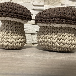 Horgolt Gomba tároló nagy - otthon & életmód - dekoráció - asztal és polc dekoráció - horgolt & csipketerítő - Meska.hu