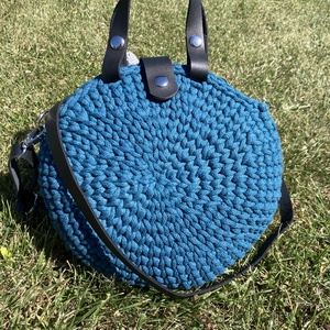 Kör crossbody, Táska & Tok, Kézitáska & válltáska, Vállon átvethető táska, Horgolás, MESKA