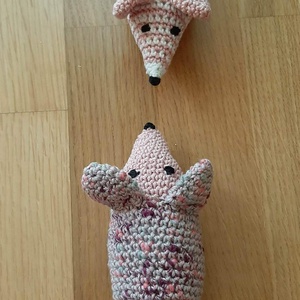 Horgolt egérkék - játék & sport - plüssállat & játékfigura - egér - Meska.hu