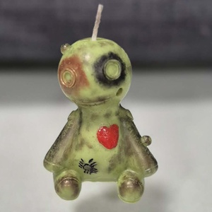 Kézműves voodoo baba gyertya � Boszorkányos lakásdekoráció és ajándék ötlet, Otthon & Életmód, Gyertya, illat, aroma, Gyertya, , MESKA