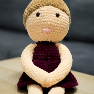 Horgolt Kislány, Játék & Sport, Plüssállat & Játékfigura, Más figura, Horgolás, MESKA