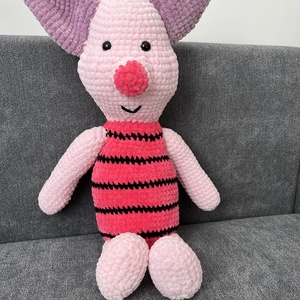 Horgolt malacka, Játék & Sport, Plüssállat & Játékfigura, Más figura, Horgolás, MESKA