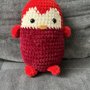 Horgolt pingvin, Játék & Sport, Plüssállat & Játékfigura, Más figura, Horgolás, MESKA