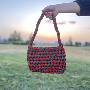 Horgolt táska  - táska & tok - kézitáska & válltáska - válltáska - Meska.hu