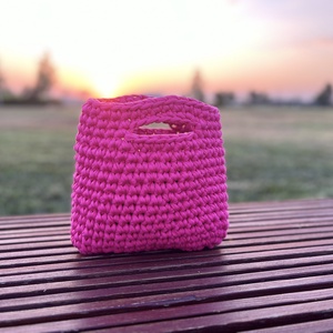 Horgolt táska , Táska & Tok, Kézitáska & válltáska, Válltáska, Horgolás, MESKA