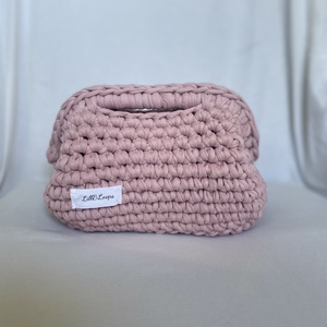 Loop Clutch, Táska & Tok, Kézitáska & válltáska, Alkalmi táska, Horgolás, Varrás, MESKA