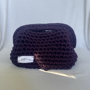 Loop Clutch, Táska & Tok, Kézitáska & válltáska, Alkalmi táska, Horgolás, Varrás, MESKA