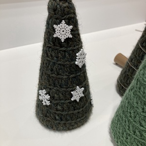 Horgolt fenyő dísz -  - Meska.hu