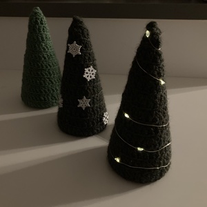 Horgolt fenyő dísz -  - Meska.hu