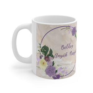 Egyedi képpel készített kerámia bögre Anyák napjára - otthon & életmód - konyhafelszerelés, tálalás - tálalás - bögre & csésze - Meska.hu