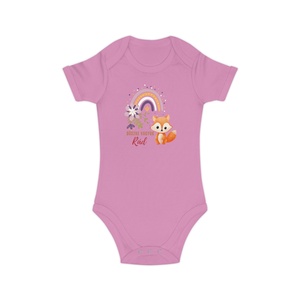 Büszke vagyok rád cuki rókás baby body kisbabáknak, bébi rugdalózó - játék & sport - baba & babaház - játékbaba, babakellék - Meska.hu