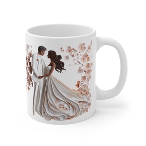 Esküvői köszönő ajándék bögre, esküvői vendég ajándék, Esküvői emlékörző bögre - esküvő - emlék & ajándék - köszönőajándék - Meska.hu