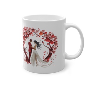 Esküvői köszönő ajándék bögre, esküvői vendég ajándék, Esküvői emlékörző bögre - esküvő - emlék & ajándék - köszönőajándék - Meska.hu