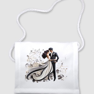 Esküvői köszönő ajándék tarisznya, esküvői vendég ajándék, Esküvői emlékörző tarisznya, Esküvő, Emlék & Ajándék, Köszönőajándék, Kerámia, MESKA