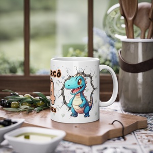 Névreszóló dinoszauruszos bögre születésnapra - játék & sport - plüssállat & játékfigura - plüss dínók - Meska.hu