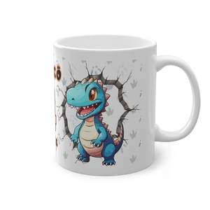 Névreszóló dinoszauruszos bögre születésnapra - játék & sport - plüssállat & játékfigura - plüss dínók - Meska.hu