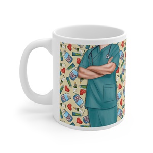 Férfi Nővér bögre, Férfi Ápoló bögre, Nurse - Meska.hu
