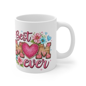 Best Mom Ever - Legjobb Anya bögre, Ajándék anyukáknak, Anyák napja - otthon & életmód - konyhafelszerelés, tálalás - tálalás - bögre & csésze - Meska.hu