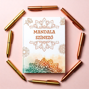 Mandala Színező Felnőtteknek � 50 oldalas letölthető PDF - otthon & életmód - papír, írószer - színező - Meska.hu
