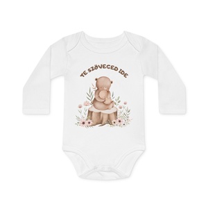 Egyedi Szöveges Baba Body � Névre Szóló Aranyos Állatos Design, Személyre Szabott Ajándék - Meska.hu