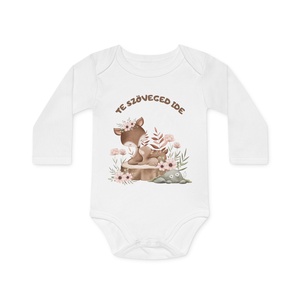 Egyedi Szöveges Baba Body � Névre Szóló Aranyos Állatos Design, Személyre Szabott Ajándék - baba - mama - babaruházat - baba body - Meska.hu
