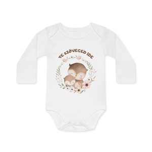 Egyedi Szöveges Baba Body � Névre Szóló Aranyos Állatos Design, Személyre Szabott Ajándék - baba - mama - babaruházat - baba body - Meska.hu