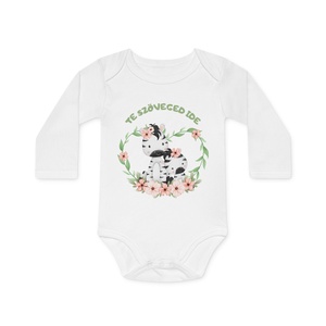 Egyedi Szöveges Baba Body � Névre Szóló Aranyos Állatpáros Design, Személyre Szabott Ajándék - baba - mama - babaruházat - baba body - Meska.hu