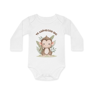 Egyedi Szöveges Baba Body � Névre Szóló Szafari Állatos Design, Személyre Szabott Ajándék - Meska.hu