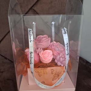 Illatgyertya virágbox - otthon & életmód - dekoráció - virágdísz és tartó - virágbox, virágdoboz - Meska.hu