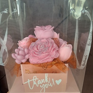 Illatgyertya virágbox - otthon & életmód - dekoráció - virágdísz és tartó - virágbox, virágdoboz - Meska.hu