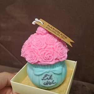 Illatgyertya díszdobozban  - otthon & életmód - dekoráció - asztal és polc dekoráció - díszdoboz - Meska.hu