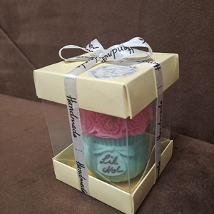 Illatgyertya díszdobozban  - otthon & életmód - dekoráció - asztal és polc dekoráció - díszdoboz - Meska.hu