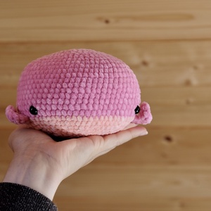 Nagy pink bálna - Meska.hu