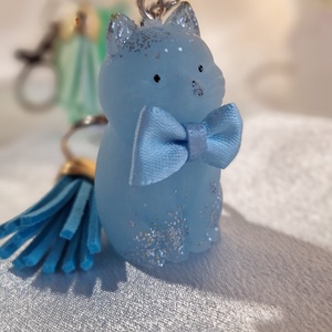 Cicaprütty kulcstartó  - táska & tok - kulcstartó & táskadísz - kulcstartó - Meska.hu