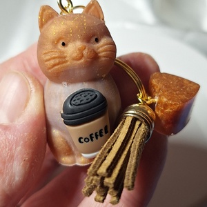 Cicaprütty kulcstartó  - táska & tok - kulcstartó & táskadísz - kulcstartó - Meska.hu