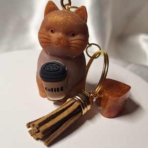 Cicaprütty kulcstartó  - táska & tok - kulcstartó & táskadísz - kulcstartó - Meska.hu