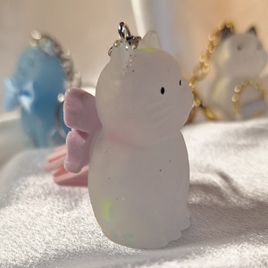 Cicaprütty kulcstartó  - táska & tok - kulcstartó & táskadísz - táskaakasztó - Meska.hu