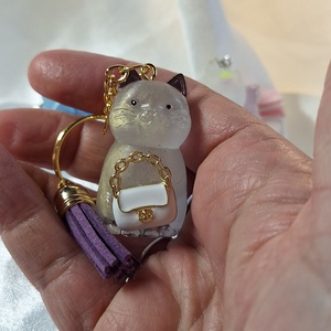 Cicaprütty kulcstartó  - táska & tok - kulcstartó & táskadísz - táskaakasztó - Meska.hu