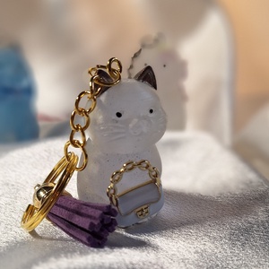 Cicaprütty kulcstartó  - táska & tok - kulcstartó & táskadísz - táskaakasztó - Meska.hu