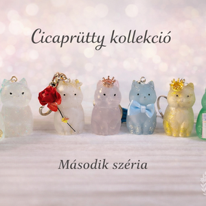 Cicaprütty kulcstartó  - táska & tok - kulcstartó & táskadísz - táskaakasztó - Meska.hu
