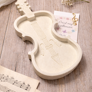 ARANYHANG � Hegedű dekor tál szett - ékszer - ékszertartó - ékszertartó tál - Meska.hu