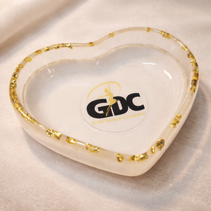 Egyedi logós gyanta ajándék szett � rendelésre - ékszer - ékszertartó - ékszertartó tál - Meska.hu