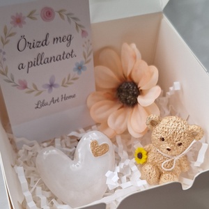 Személyre szabható macis ajándék box � egyedi hűtőmágnessel - otthon & életmód - konyhafelszerelés, tálalás - konyhai dekoráció - hűtőmágnes - Meska.hu