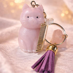 Fodrász Cicaprütty kulcstartó , Táska & Tok, Kulcstartó & Táskadísz, Kulcstartó, Mindenmás, MESKA