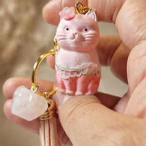 Néptáncos Cicaprütty kulcstartó  - táska & tok - kulcstartó & táskadísz - kulcstartó - Meska.hu