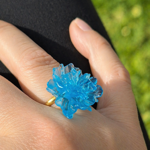 Első Virágzás � LiLu Bloom kollekció egyedi alkalmi gyűrűk 4 szín állítható méret - Meska.hu